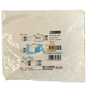 1PCS NEW FOR Phoenix connector hole type 4 core SACC-FSD-4SC SH PN SCO 1436741 - Picture 1 of 2