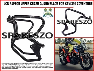 "LCB RAPTOR UPPER CRASH GUARD, BLACK" FIT FOR KTM 390 ADVENTURE - Picture 1 of 8
