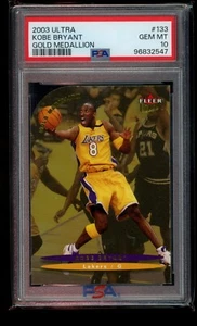 Kobe Bryant 2003 Fleer Ultra #133 Gold Medallion PSA 10 Pop-6 - Picture 1 of 2