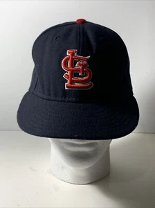 New Era 59Fifty St. Louis Cardinals ALT Fitted Hat (Dark Navy) Men's MLB Cap - Picture 1 of 6