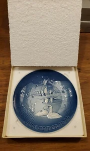 NEW 1974 B&G Bing and Grondahl Christmas Plate Direct From Factory Mint In Box - Picture 1 of 3
