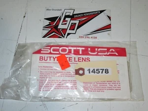 Scott USA - New Butyrate Clear Lens Qty 3 - 24-220 - Picture 1 of 2