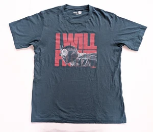 Uniqlo Shin Kamen Rider Shirt Mens XL Graphic Tee I Will Fight Anime 2023 - Picture 1 of 7