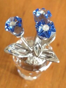 Swarovski Crystal "Flower Dream - Forget-me-not" Figurine 626873 - Picture 1 of 4