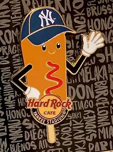 2024 HARD ROCK CAFE YANKEE STADIUM NY CORN DOG BUDDY MLB BASEBALL LE PIN - Picture 1 of 1