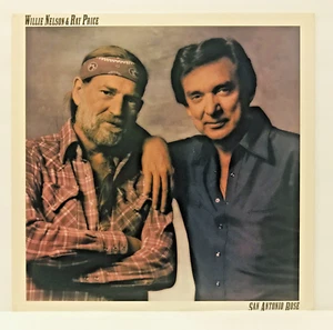 Vinyl Willie Nelson & Ray Price  LP San Antonio Rose 1980 NM/EX - Bild 1 von 3
