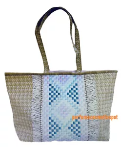 NUEVO ESTEE LAUDER 100% ALGODÓN TOSTADO ASPECTO PAJA BOLSO DE VIAJE/PLAYA/TOTE - Imagen 1 de 1