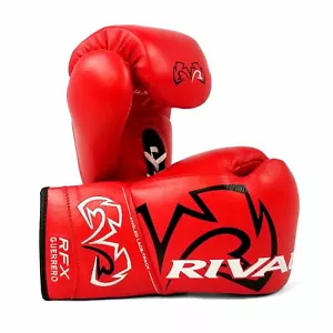 Rival Boxeo Rfx Guerrero Hde-F Pro Guantes de Lucha con Cordones Rojo Bolsa Pads - Imagen 1 de 1