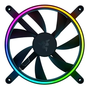Razer Kunai Chroma Hydraulic RGB LED PWM Performance Fan (140mm) BLACK - Picture 1 of 5