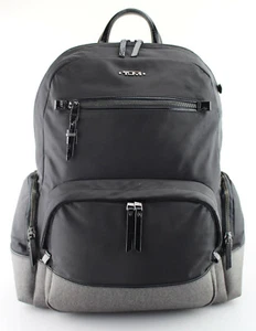 Women's TUMI Voyageur 'Carson' Black / Earl Gray Nylon Backpack - 196300EGD - Picture 1 of 8