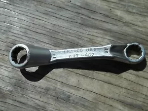 Vintage USA Granco Tool # GIT 6420 Offset Metric Box End Wrench 16MM 17MM FREE - Picture 1 of 4