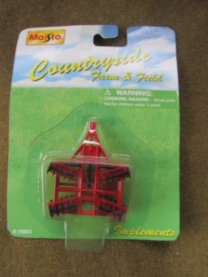 Maisto Countryside Farm & Field Implement Wing Disc 1:64 NISP - Image 1 of 4