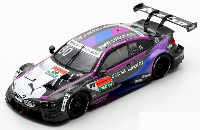 BMW M4 DTM SuperGT Fuji 2019 Kamui Kobayashi 1:43 SPARK SG643 - Immagine 1 di 1