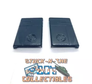 1986 GI Joe ARAH Cobra Night Raven L/R Motorabdeckungen (2), in Top Zustand - Bild 1 von 2