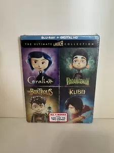 Ultimate Laika Collection Blu-ray Steelbook Coraline Kubo Box Trolls ParaNorman - Picture 1 of 6