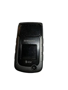 Samsung Rugby II SGH-A847 Black 256MB AT&T Wireless Rugged Flip Cell Phone - Picture 1 of 6