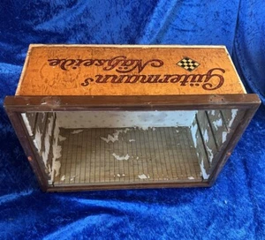 Antigua vitrina de venta de seda de costura Gütermanns vitrina caja de madera caja - Imagen 1 de 23