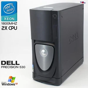 Profi Workstation Dell Precision 530 Computer Pc Server Dual Xeon 2Gb Rdram Rimm - Picture 1 of 7