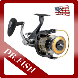 Saltwater Surf Fishing Spinning Reel 5000 10+1BB High Speed Aluminum Spool - Picture 1 of 7