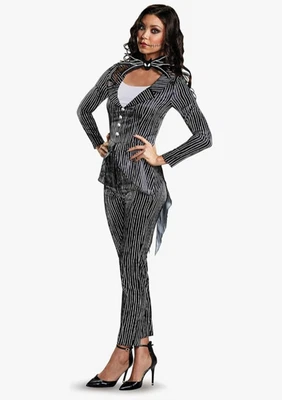 Nightmare before Xmas Small 4-6 Disguise Women's Disney Jack Skellington Costume - Image 1 of 4