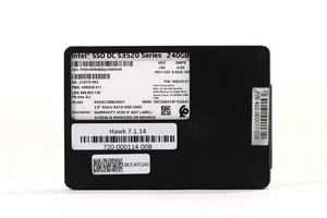 Intel SSDSC2BB240G7 DC S3520 240GB 2.5" 6Gb/s SSD SATA P/N:410-000077-00B testato - Foto 1 di 2