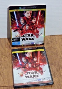 Star Wars: Episode VIII: the Last Jedi (Ultra HD, 2017) Slipcover Good Condition - Picture 1 of 4