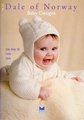 Dale Of Norway Baby Designs Number 197 Knitting And Crochet Pattern Book English - Image 1 of 4