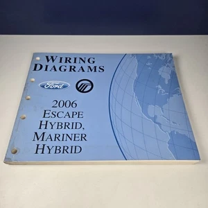 2006 Ford Escape Mercury Mariner Wiring Diagrams Service Workshop Manual  - Picture 1 of 7