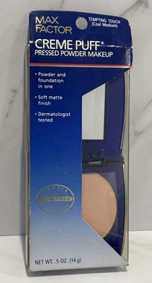 Max Factor Creme Puff Pressed Powder Makeup - Tempting Touch (Cool Medium) .5 oz - Image 1 of 2
