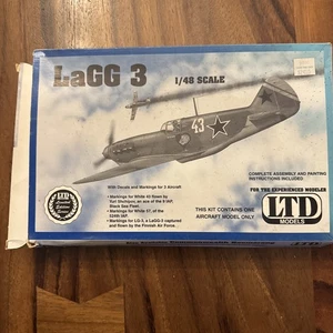 LTD Models 1 48 LaGG 3 SOVIET FIGHTER Modellflugzeug #9805 NEU M8 Open Box - Bild 1 von 8