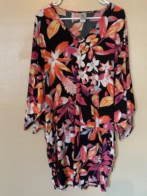 Natori Floral Nightgown Size L - Imagem 1 de 4