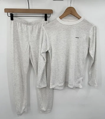 Patagonia Kids Large Capilene Midweight Baselayer Set Pant Bottoms + Shirt Top - Image 1 of 4