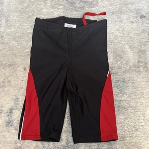 Speedo Costume da Bagno Ragazzo Jammer PowerFlex Eco Solid Youth Speedo Nero/Rosso Taglia 22 - Foto 1 di 5