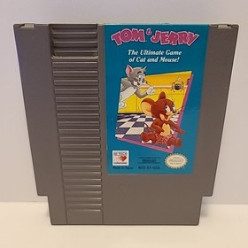 Tom And Jerry Nintendo Entertainment System NES Cleaned and Tested Working