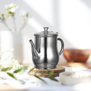 Contenedor de aceite de cocina lata de almacenamiento olla de filtro para almacenar escurridor de cocina usado - Imagen 1 de 12