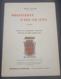 Roger Billon - Poussières d'Arc en ciel (Gedichte) - 1971 - Bild 1 von 4