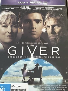The Giver Meryl Streep Jeff Bridges Brenton Thwaites Taylor Swift Dvd Like New - Picture 1 of 3