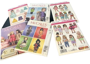 Simplicity - McCall's Patterns ~ Doll Clothing ~ For Dolls 18"- 19" ~ New-Unused - Picture 1 of 13