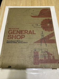 Modern General Shop Hard Cover Textbook 1968 Complete 4 Shop Books in One - Picture 1 of 4