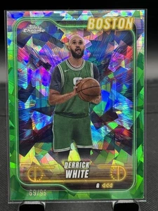 2024-25 Topps Chrome Sapphire #45 Derrick bianco verde zaffiro #/99 - Foto 1 di 2