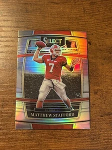 2022 Panini Select Draft Picks - Concourse Silver Prizm #67 Matthew Stafford - Picture 1 of 2