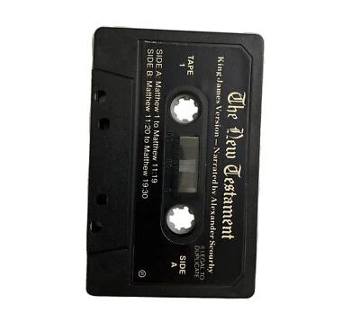 The New Testament King James Version Cassette Alexander Scourby Tape 1 - Image 1 of 4