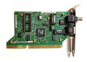 ISA LAN BNC network card Intel FA82595TX FCC ID: FJMPCEDPCLA82XX - Picture 1 of 4