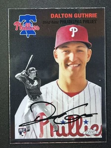 DALTON GUTHRIE RC 2023 Topps Chrome Platinum Anniversary #117 Phillies - Picture 1 of 2