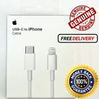 GENUINE ORIGINAL IPHONE CABLE C TO 8PIN FOR APPLE 14 13 12 FAST CHARGE CABLE UK