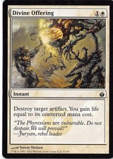 Divine Offering *PLAYSET* Magic MtG x4 Mirrodin Besieged SP