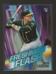 2019 Topps Chrome Freshman Flash Ramon Laureano Oakland Athletics RC (#FF-9) - Picture 1 of 2