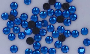 DMC Rhinestones 6ss Capri Blue Hotfix iron-on 14,400 pcs ( 100 gross ) - Picture 1 of 1