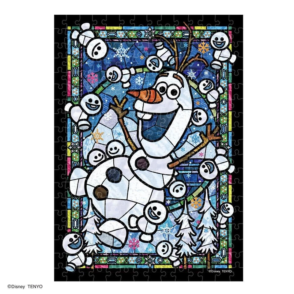 Rompecabezas Tenyo Frozen Olaf vitral serie Gyutto 266 piezas ‎DSG-266-967 Foto 1 de 1