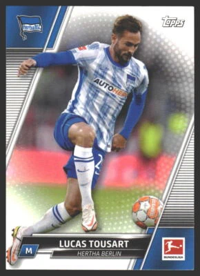 Lucas Tousart #11 2021-22 Topps Bundesliga Hertha BSC Berlin - Image 1 of 2
